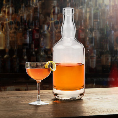 Stampa d'oro Manipolazione bottiglia speciale in vetro per il campione 350ml 500ml 750ml