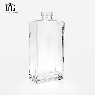 Mini liquore di alta qualità da 100 ml Vodka Whisky Rum Brandy Gin Bottiglia di vetro per bevande
