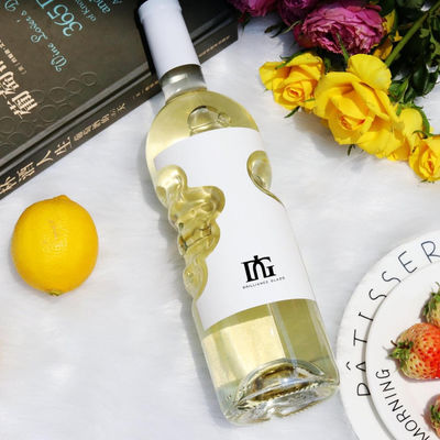 Bottiglie di vetro di vino frizzante a tappeto 500 ml 750 ml per liquori