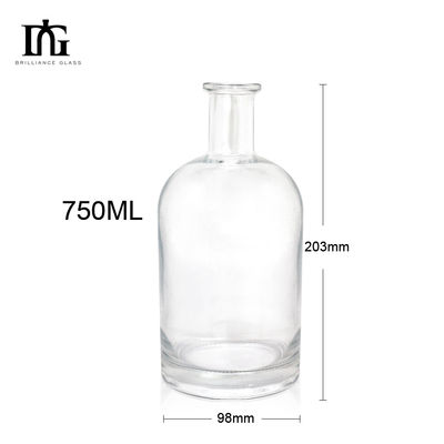 TJ028 750 ml Bottiglia in vetro Super Flint Vodka Alcol Alcol