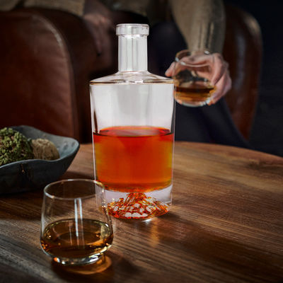 Bottiglie di bevande di vetro 750 ml Super Flint Vodka Alcol Alcol 500 ml Spirit Bottle 700 ml