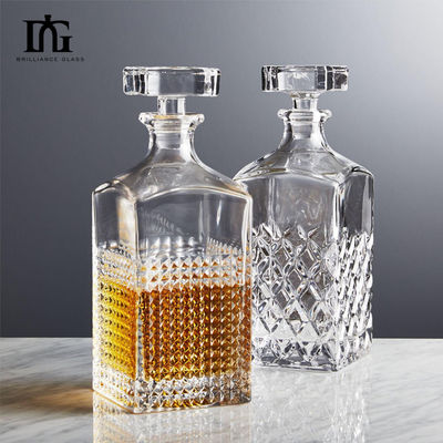 Vetro 250 ml/500 ml/700 ml/750 ml Bottiglia di vino rosso Materiale del corpo