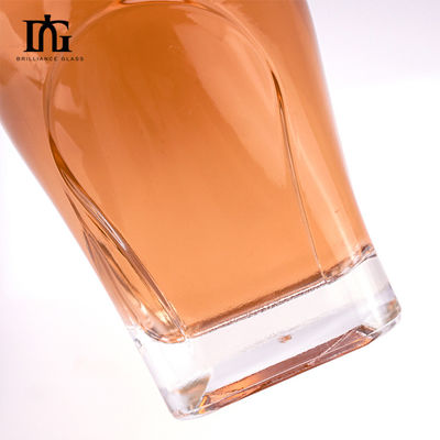 080 Bevande e liquori Bottiglia di vetro con sigillo di sughero 500 ml/700 ml/750 ml