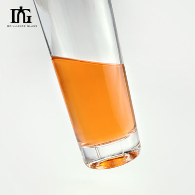 700 ml Bottiglia di vetro alto e chiaro per liquori Whisky Tequila Xo Spirits Vodka Gin Rum Brandy