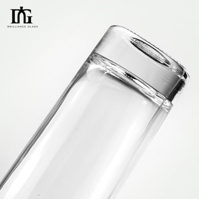 700 ml Bottiglia di vetro alto e chiaro per liquori Whisky Tequila Xo Spirits Vodka Gin Rum Brandy