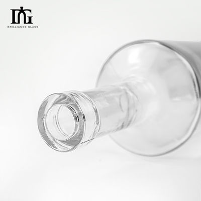 700 ml Bottiglia di vetro alto e chiaro per liquori Whisky Tequila Xo Spirits Vodka Gin Rum Brandy