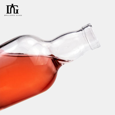 Bottiglia di vetro vuoto per liquore vodka gin 330ml 500ml 700ml 750ml
