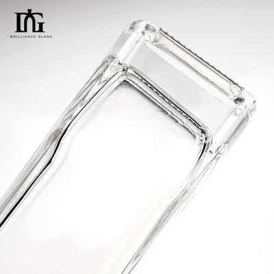 Capacità 500 ml/700 ml/1000 ml Bottiglie in vetro di pietra per whisky al gin rum