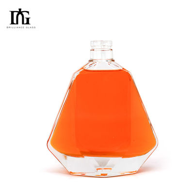 Materiale del colletto Vetro 700 ml Vodka Liquore Bevande alcoliche Whisky Rum Bottiglia di vetro