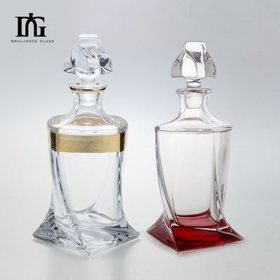 500ml/700ml/750ml di forma Capacità liquori vuoti chiari bevande bottiglie di vetro per gin