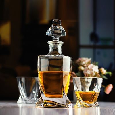500ml/700ml/750ml di forma Capacità liquori vuoti chiari bevande bottiglie di vetro per gin